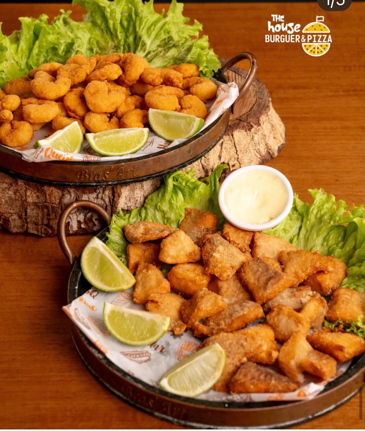 Porções de frango da The House